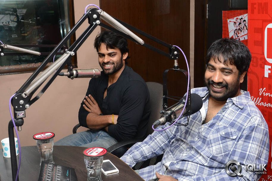 Sai-Dharam-Tej-and-YVS-Chowdary-at-Red-FM